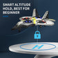 V17 Remote Control Airplane RC Planes, RC Fighter Jet Toy for Kids Adults 8-16, Remote Control Planes with LED Light, 2 Batteries, 360° Stunt Spin