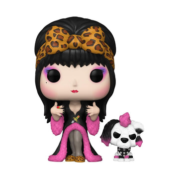 Funko POP! & Buddy: Elvira Mistress of The Dark & Gonk - Collectable Vinyl Figure - Gift Idea - Official Merchandise - for Kids & Adults - Horror Fans
