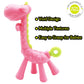 Medical-Grade Teething Toys for Babies 0-6 6-12 12-18 Months - with Adorable Baby Teethers & Baby Fruit Feeders - Soft Textures for Infant