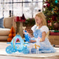 Disney Store Official Cinderella Doll Deluxe Gift Set with Horse that Walks & Light-Up Glittering Pumpkin Carriage - Perfect Disney Princess & Horse
