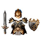 GoAssemb Medieval Knight Armor Weapons Accessory Set, Designed for Mini Soldier/The Knights of The Round Table, MOC Bricks Parts Sets for Display