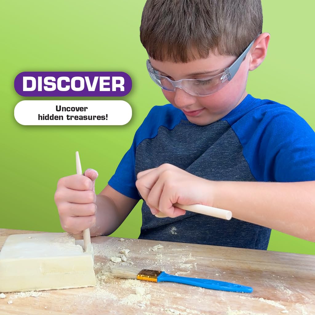 ArtSkills Gemstone Dig Kit for Kids with 10 Real Gemstones