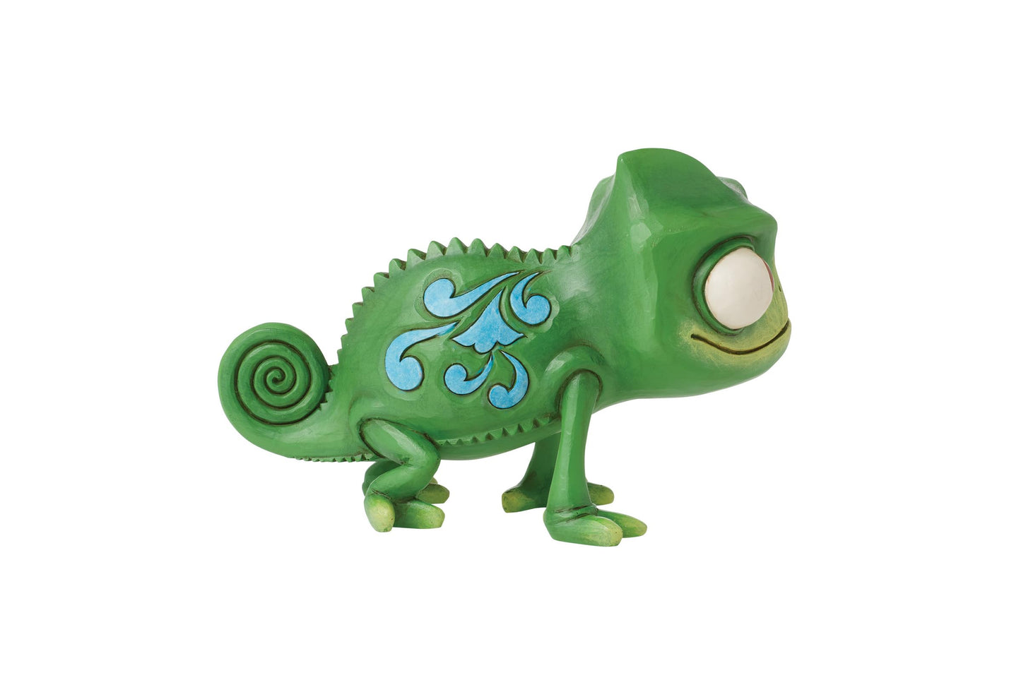 Enesco Disney Traditions Collection by Jim Shore Tangled Pascal The Chameleon Figurine- Stone Resin Hand Painted Crafted Collectible Rapunzel Disney