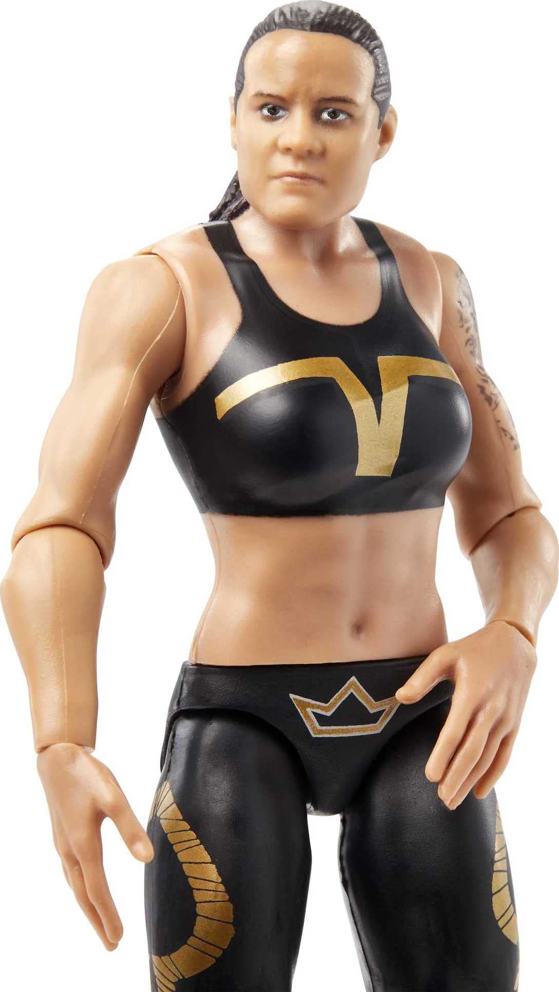 WWE Basic Shayna Baszler Action Figure, Posable 6-inch Collectible for Ages 6 Years Old & Up, Series # 127