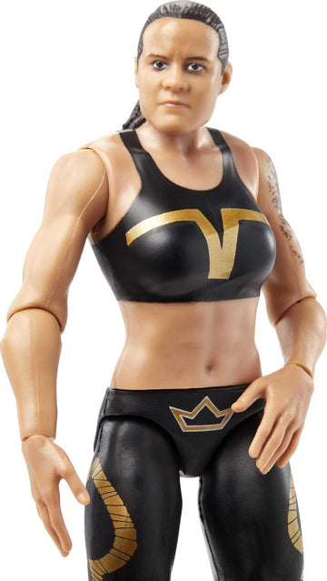 WWE Basic Shayna Baszler Action Figure, Posable 6-inch Collectible for Ages 6 Years Old & Up, Series # 127