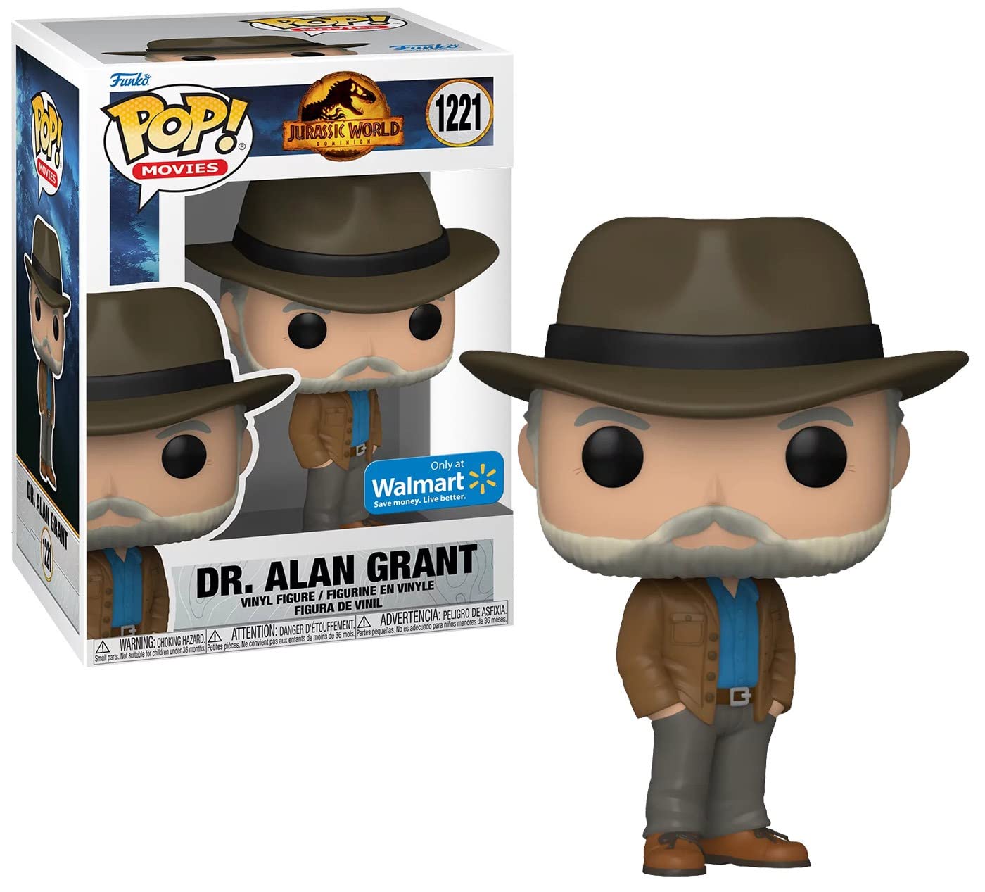 POP Funko Jurassic World Dr. Alan Grant
