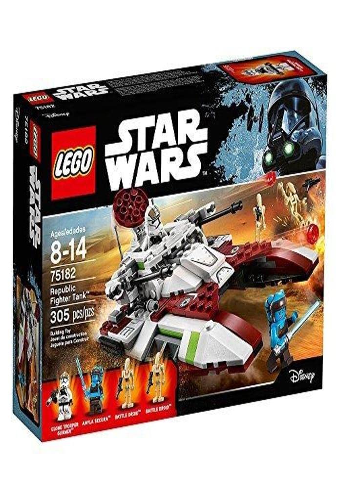LEGO Star Wars Republic Fighter Tank 75182 Building Kit, for 96 months to 168 months