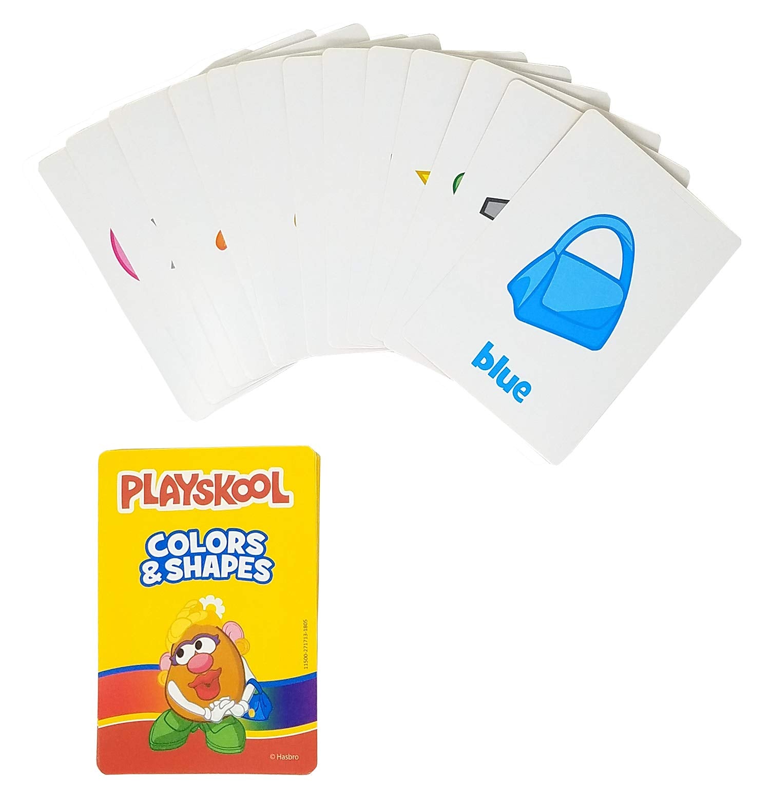 Playskool Flash Cards Value Pack - Alphabet/First Words/Shapes & Colors/Numbers PreK - K