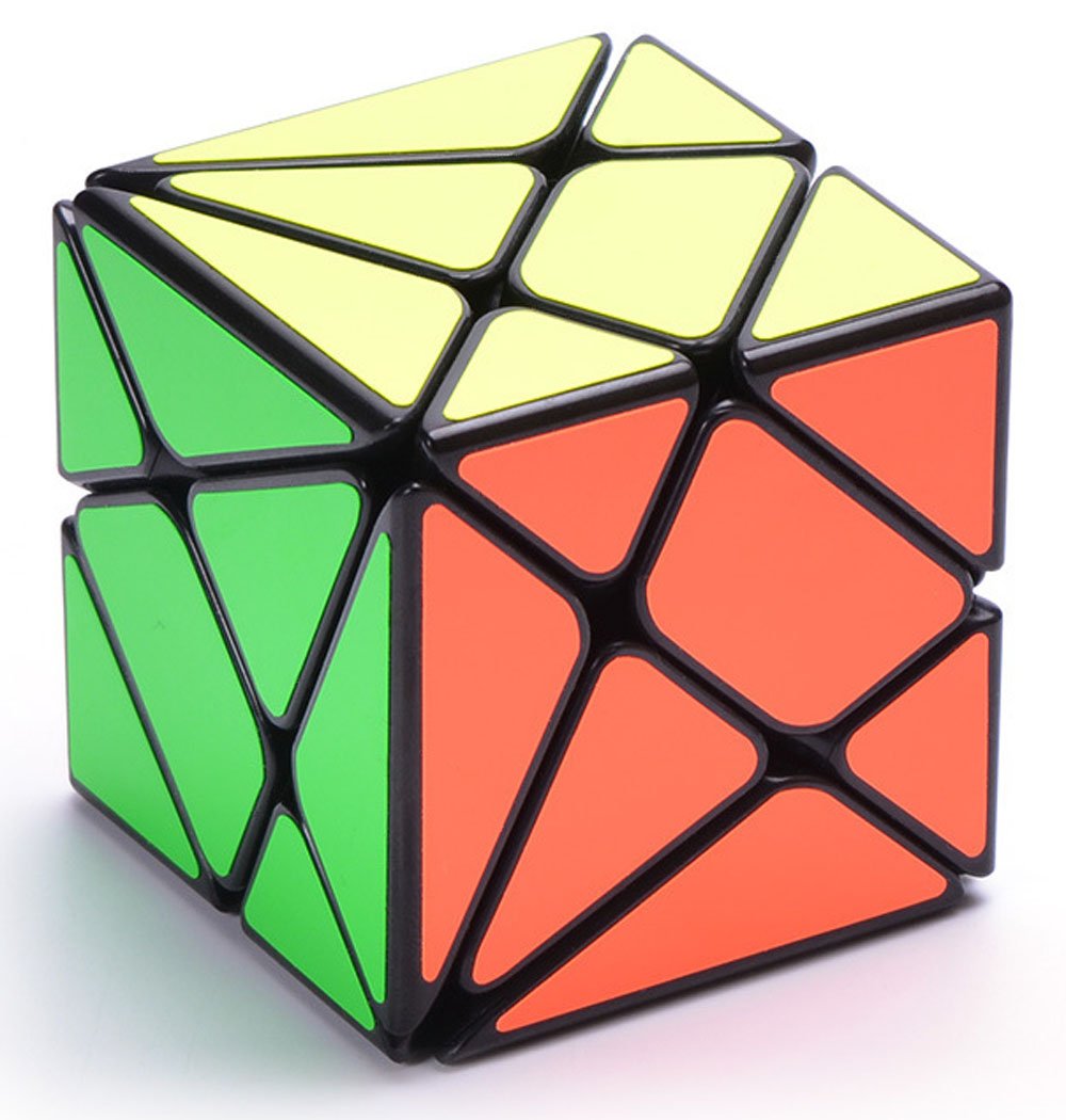 TANCH Skewb Twisty Speed Cube Magic Cube Puzzle Toy Black