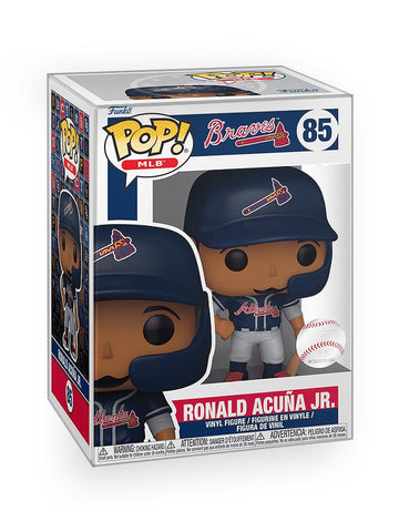 Epic Collectibles Pop Baseball: Braves - Ronald Acuna Jr. Vinyl Figure Collectibles Included with Box Protector Compatible for Funko