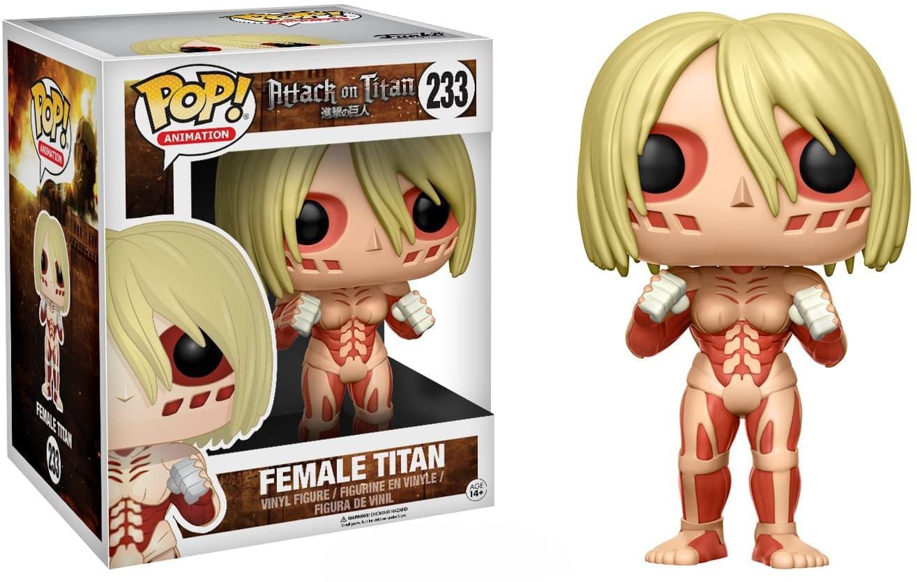 Funko POP Anime Attack on Titan Female Titan 6" Action Figure
