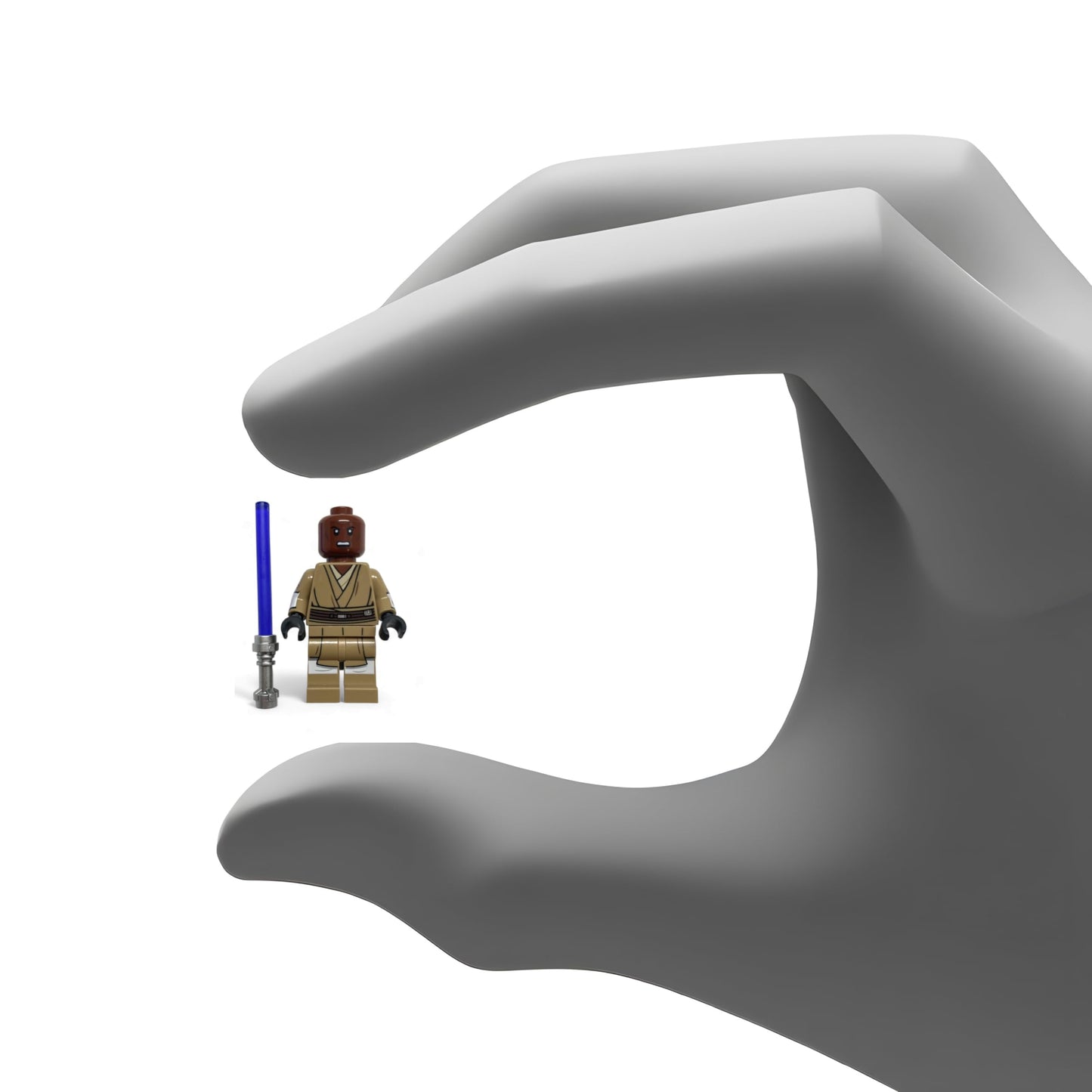 LEGO Star Wars: Mace Windu Minifigure with Printed Arms - from Republic Fighter Tank