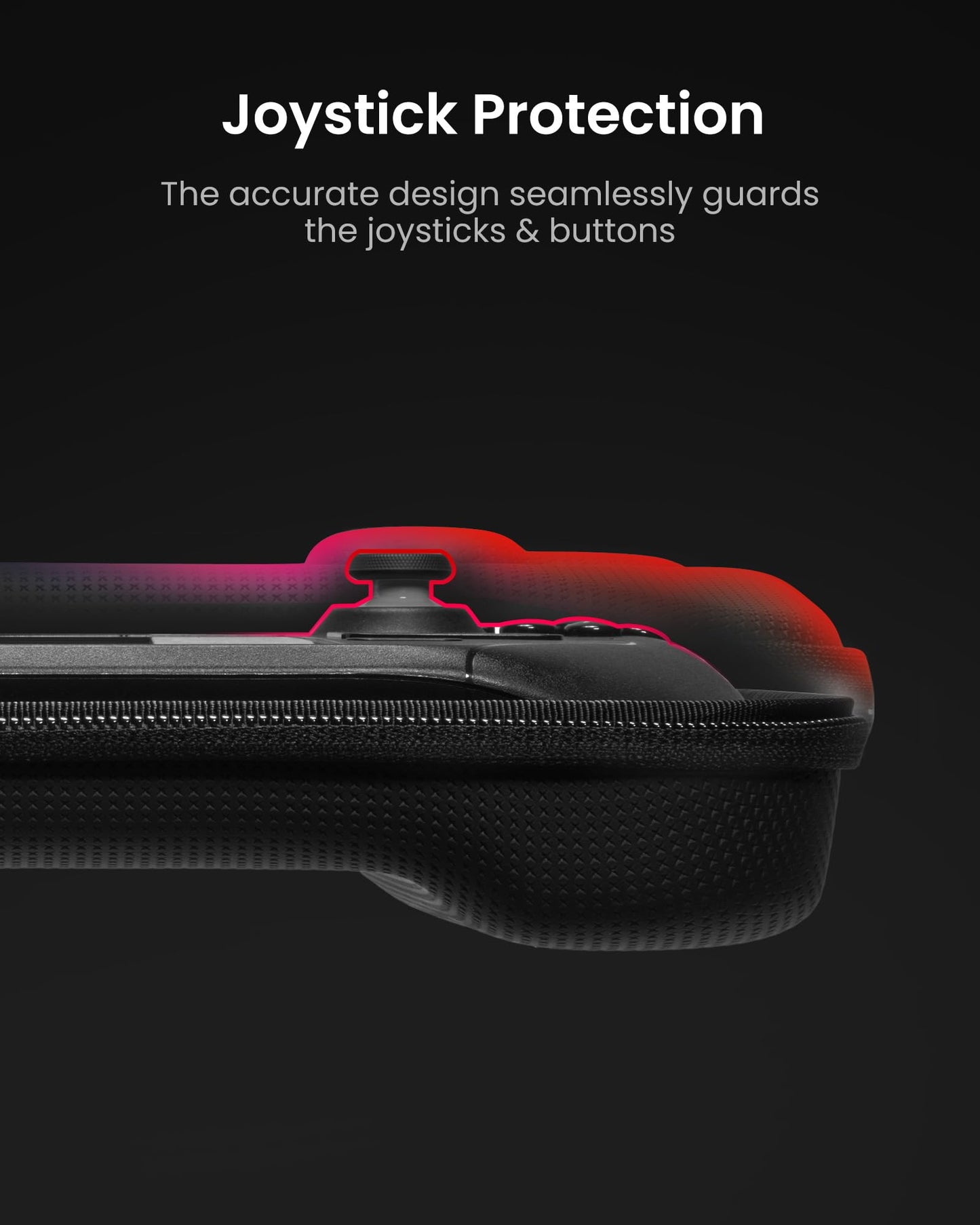 tomtoc Carrying Case Compatible with Steam Deck/OLED, Protective case, Hard Portable Travel Carrying bag for Steam Deck Console, Shockproof, Travel
