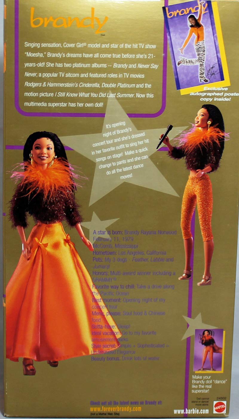 Brandy Doll 1999 (Includes Autographed Poster Copy Inside!)