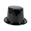Fun Express Black Top Hat for Kids 12 Pack - Funny Party Hats for Birthday Costume Dress Up | Mini Plastic Top Hats Bulk for Photo Booth Props | Silly