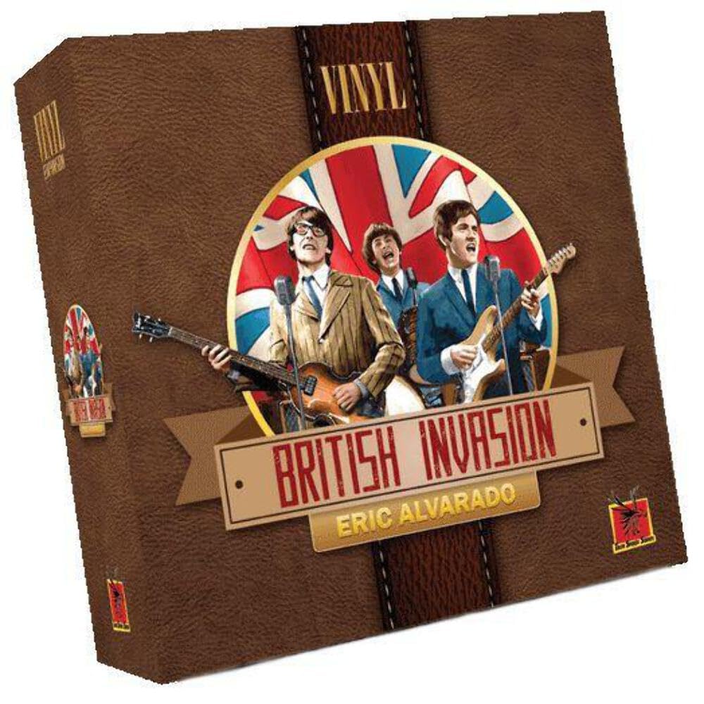 Vinyl: British Invasion - Board Game by Talon Strikes Studios LLC 2 Players - Board Games for Family - 60-75 Minutes of Gameplay - Games for Family
