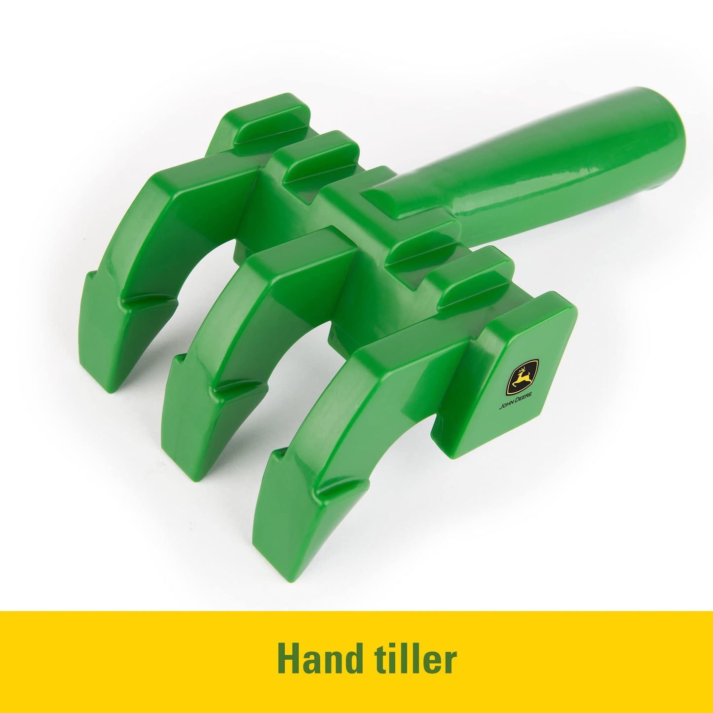 John Deere Big Scoop Dump Truck Toy with Sandbox Tools - Construction Toys Featuring Dump Truck, Sand Toys, and Tractor Wheel Roller - Kids Sandbox