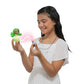 Crystalina Dolls - Turquoise Girls Collectible Toys with Color Changing LED Dress and Amulet Necklace