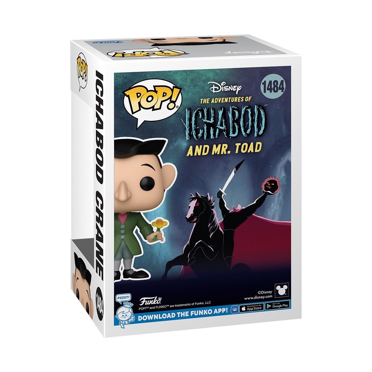 Funko POP! Disney: The Legend of Sleepy Hollow 1949 - Ichabod Crane - Collectable Vinyl Figure - Gift Idea - Official Merchandise - for Kids & Adults