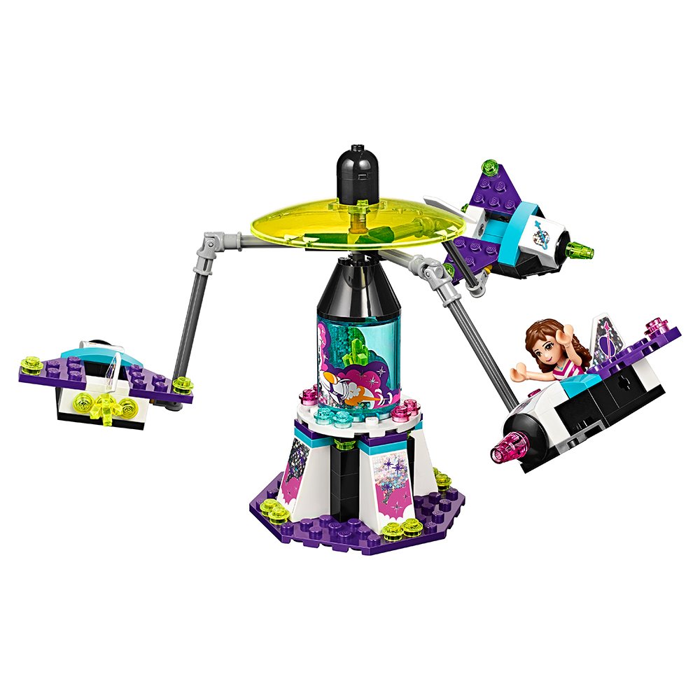 LEGO Friends 41128 Amusement Park Space Ride Building Kit (195 Piece)