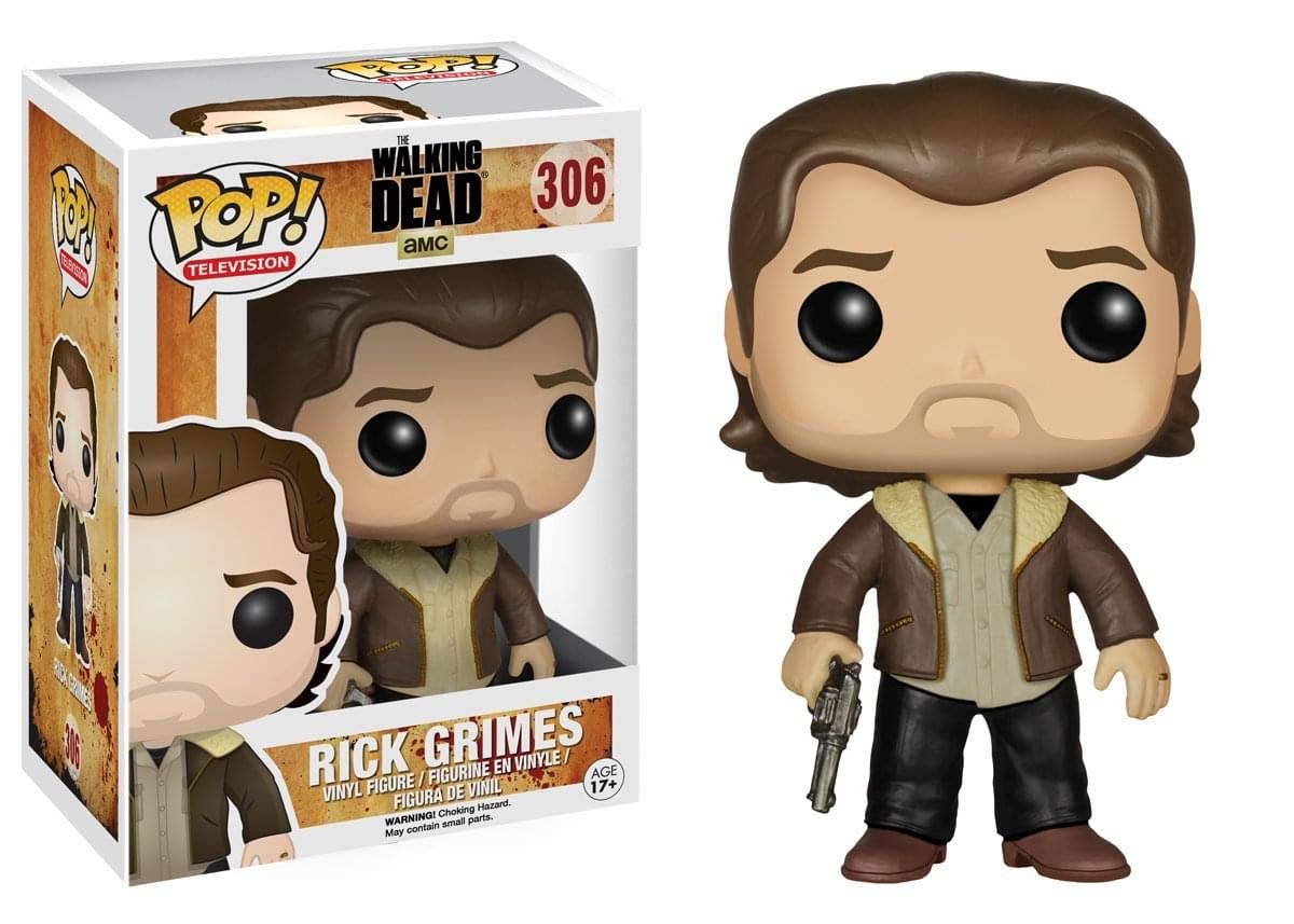 Funko Pop TV: Walking Dead Season 5 Rick Grimes Action Figure