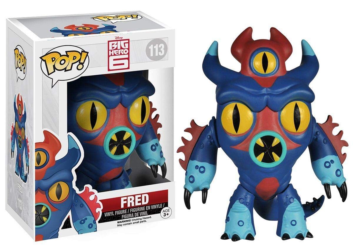 Funko POP! Disney: Big Hero 6-Fred Action Figure