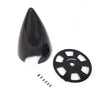 3.5inch/89mm 2 Blade Carbon Fiber Cone Spinner New Updated Plate for RC Model