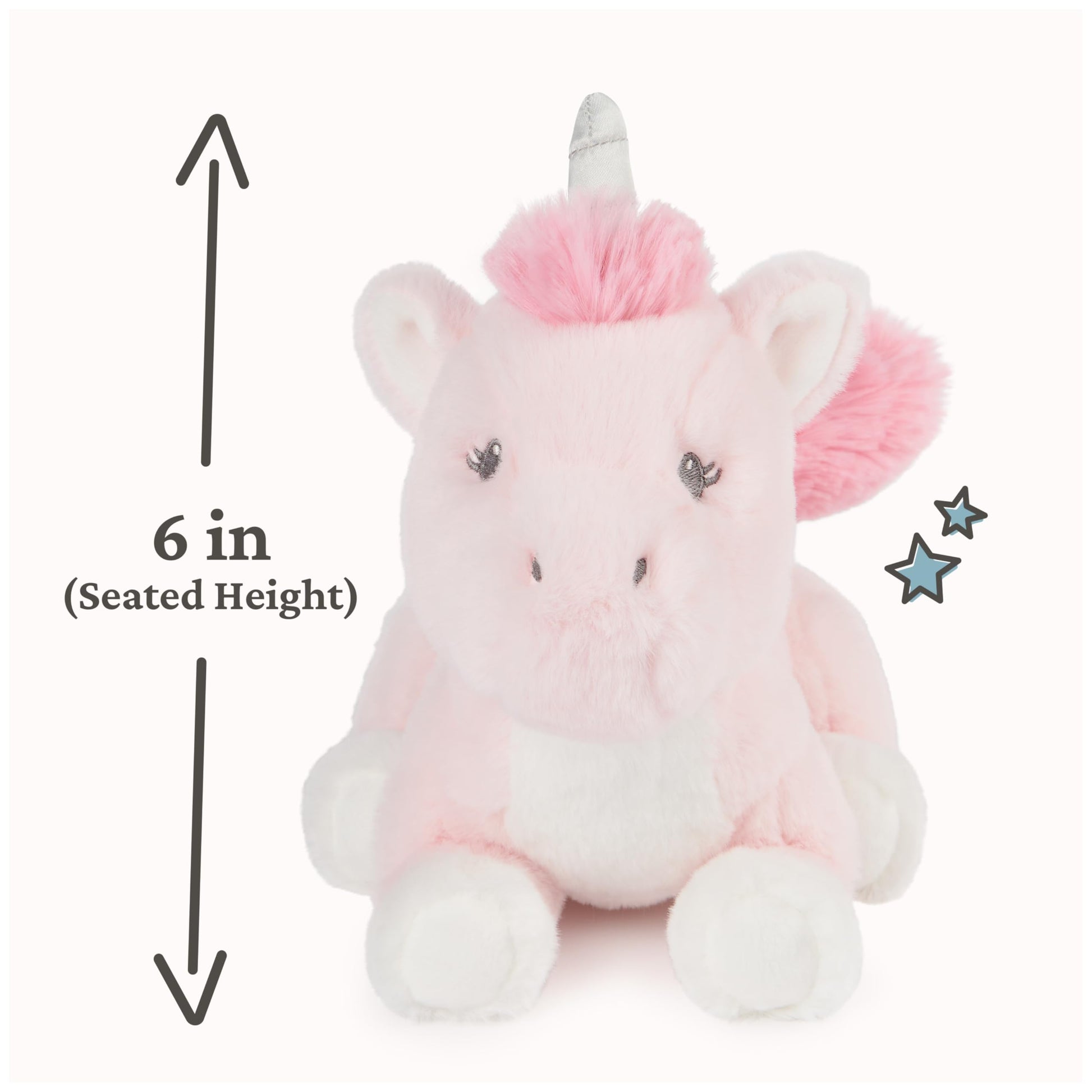 GUND Baby Alora Unicorn 10-Inch Sensory Stuffed Animal for Ages 0+