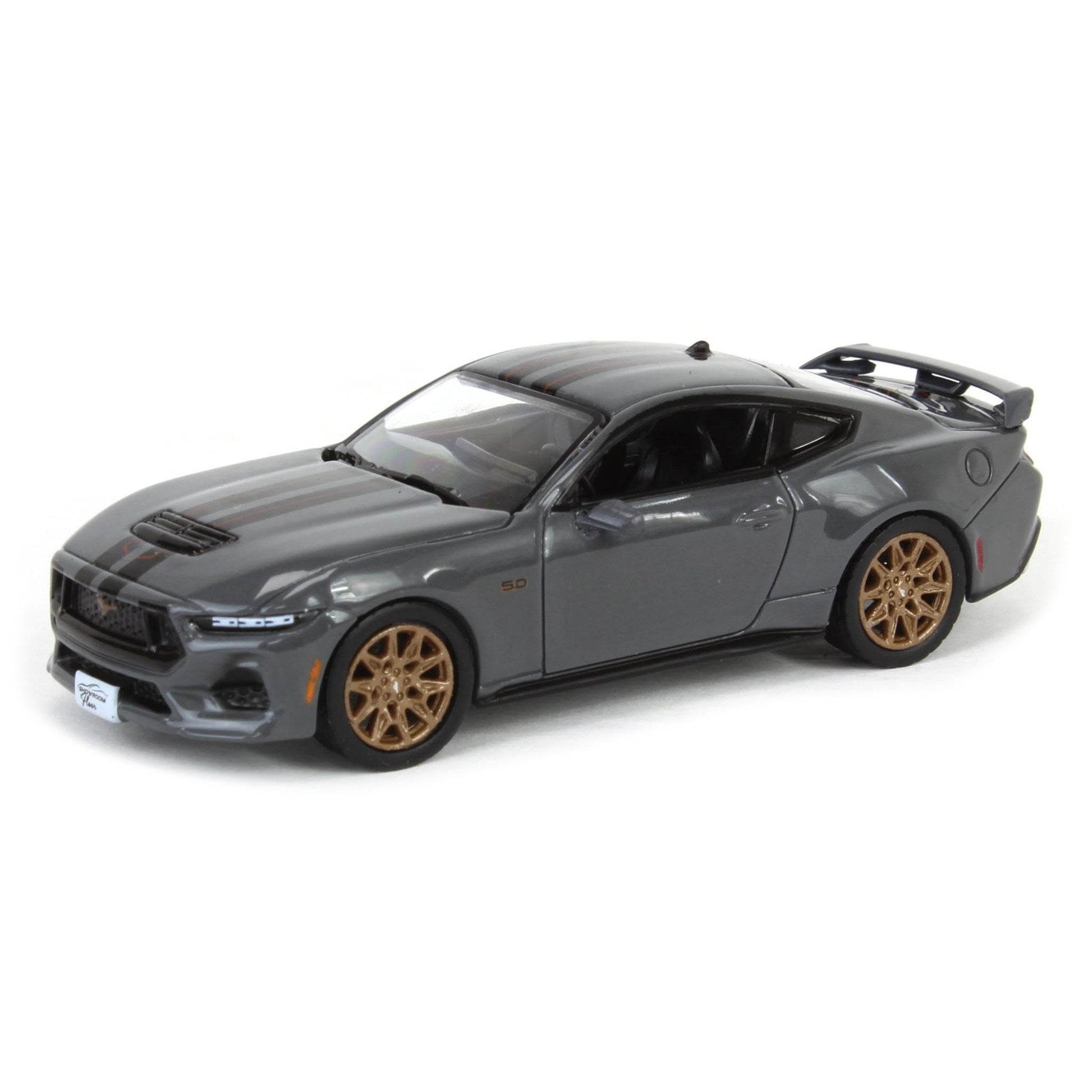Truck 1/64 2024 Mustang GT in Dark Matter Gray Showroom Floor Series 7 68070-B