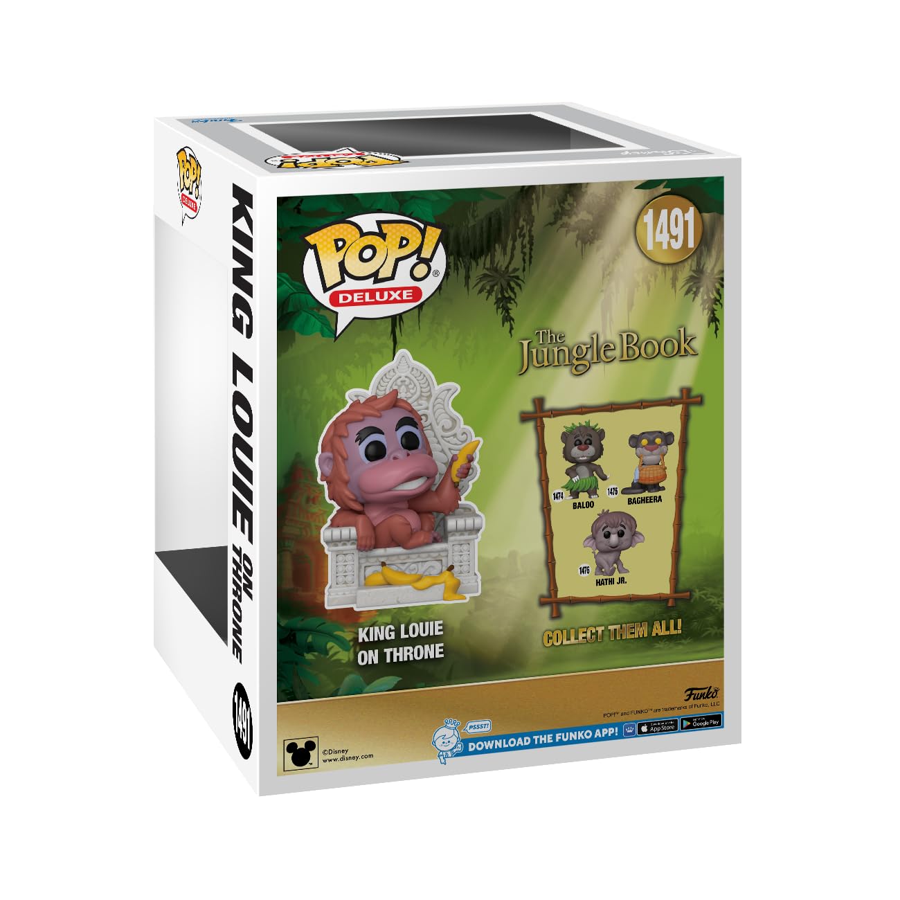 Funko POP! Deluxe: Disney The Jungle Book - King Louie on Throne