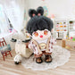 niannyyhouse 20cm Plush Doll Clothes Bear Coat T-Shirt Pants 8in Kpop Stuffed Doll Clothing