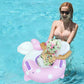 New Baby Swimming Pool Floats for Toddler Kids 8-48 Months Under 44lb, Inflatable Swim Ring Water Raft with Seat and Handle for Summer Beach Outdoor