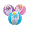 Fun Express Unicorn Beach Balls, White, 11 inch, 12 Pieces