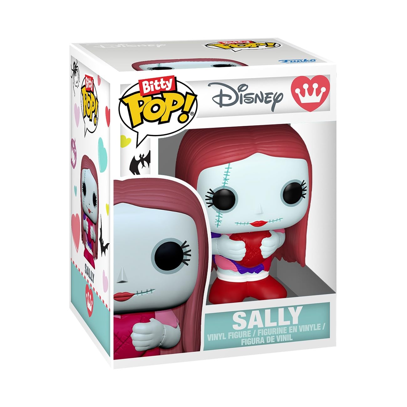 Funko Bitty Pop! Bouquet: The Nightmare Before Christmas - Sally and Jack Skellington - 0.9 Inch (2.2 Cm) Collectable - Gift Idea - Party Bags