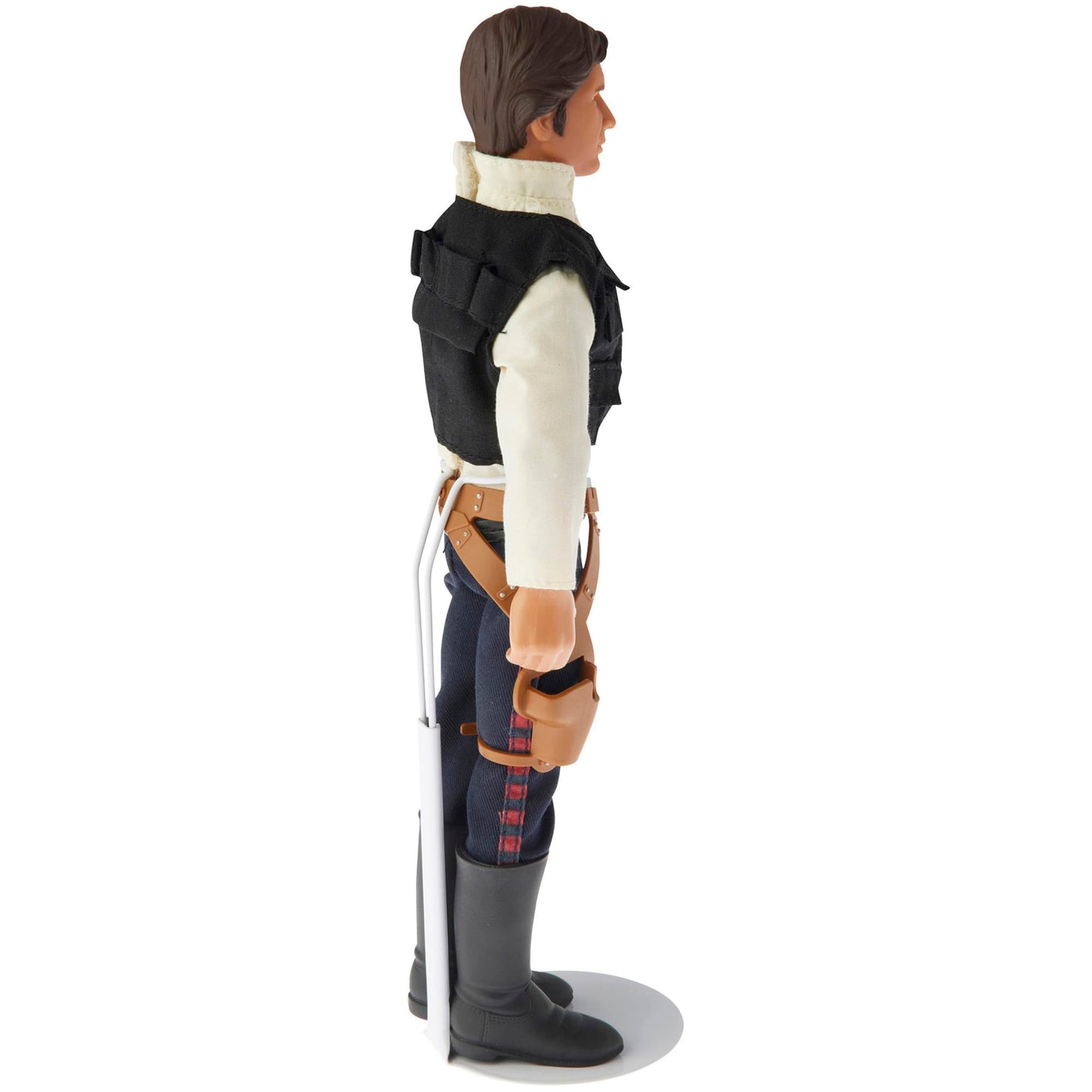 Plymor DSP-5175W White Adjustable Doll Stand, fits 10, 11, and 12 inch Dolls or Action Figures, Waist is 1.75" - 2.25" wide, 5" - 6" around