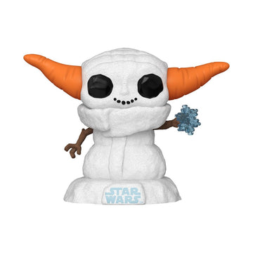 Funko Pop Star Wars: Mandolorian - Grogu (The Child, Baby Yoda) - (Snowman) - Star Wars: The Mandalorian - Collectable Vinyl Figure - Gift Idea
