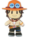 Great Eastern Entertainment One Piece - Portgas D. Ace Figurekey Plush 4.5" H