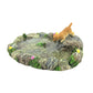 Treasure Gurus Miniature Stone Pond Turtle Dog Fairy Garden Ornament Mini Outdoor Dollhouse Decor Accessory