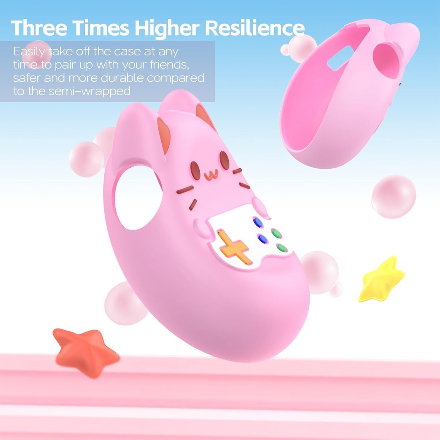 KOIZFF Silicone Cover for Tamagotchi Paradise,Silicone Cover Case for Tamagotchi Paradise Interactive Virtual Pet with Lanyard for Girl boy- Soft