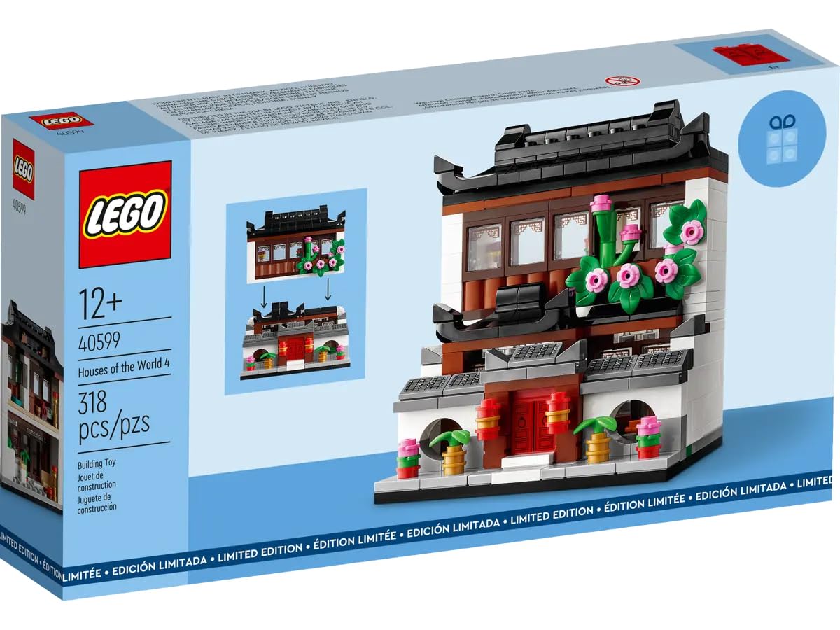LEGO Houses of The World 4 GWP (40599, 318 pcs)