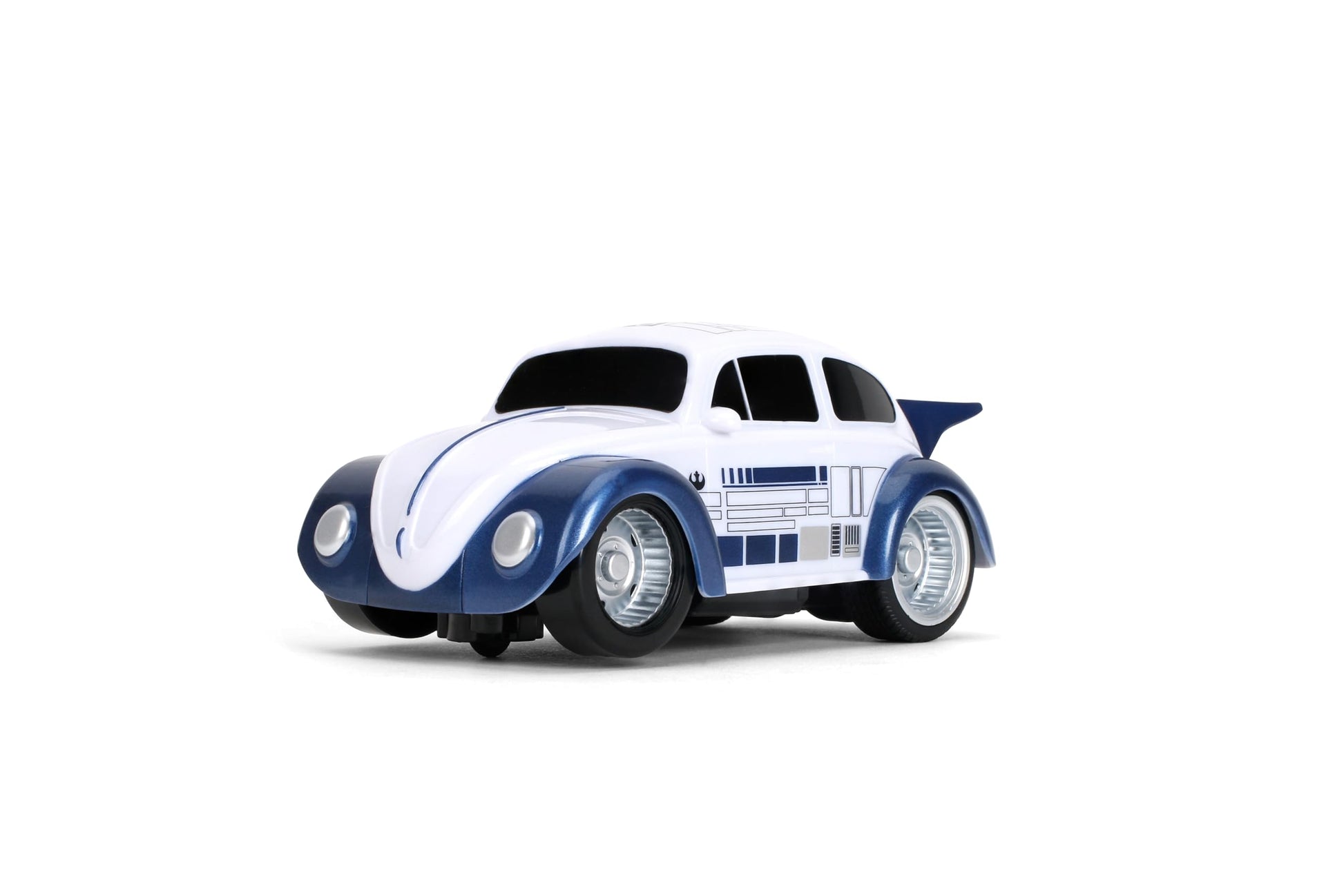 Jada Star Wars R2-D2 Volkswagen Beetle RC Car - 1:32 Scale Simple Function Remote Control Toy Toys