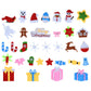 HmiL-U 3.4FT Felt Christmas Tree Set| with 34pcs Ornaments for Kids Xmas Door Wall Hanging Decorations Perfect Kids Gifts Party Supplies