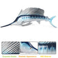 JOKFEICE Animal Figures Realistic Plastic Swordfish Marine Animals Action Model Science Project, Learning Educational Toys, Birthday Gift, Cake Topper