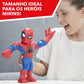 Playskool Heroes Marvel Super Hero Adventures Mega Mighties Spider-Man Collectible 10" Action Figure, Toys for Kids Ages 3 & Up