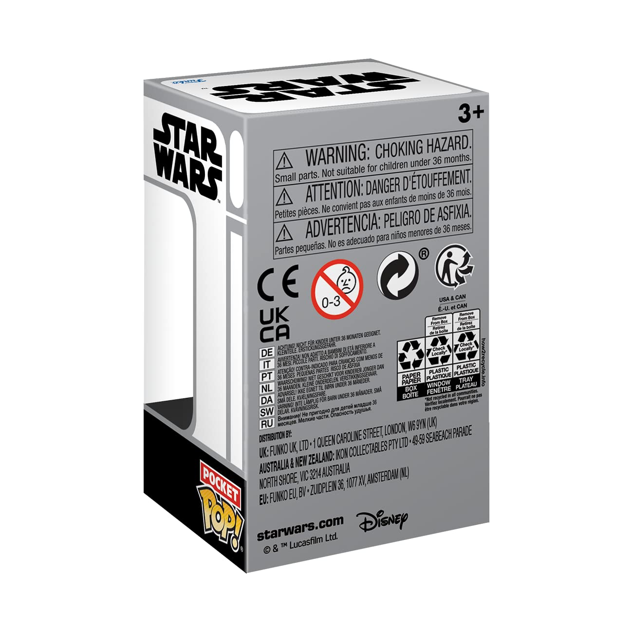 Funko Pocket Pop! & Tee: Star Wars - Stormtrooper - Kids XL