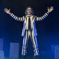 NECA Beetlejuice (1988) - 7" Scale Action Figure - Black and White Striped Suit Beetlejuice in Blister Packaging