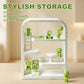 Display Shelf Compatible with Smiski Living Series, Bed Series,Bath Series?Toilet Series,Sunday Series - Collectible Dollhouse & Storage Rack, Perfect