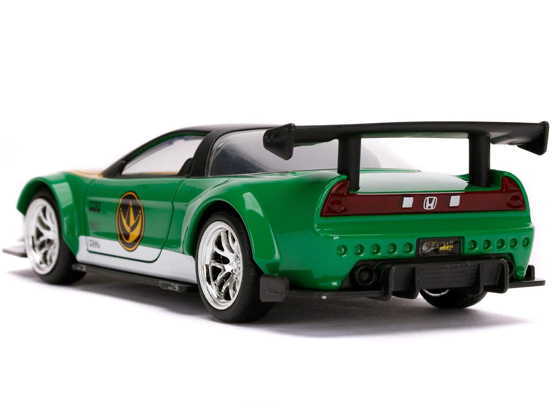 Jada Toys Power Rangers 1:32 Green Ranger 2002 Honda NSX Type-R Die-cast Cars, Toys for Kids and Adults