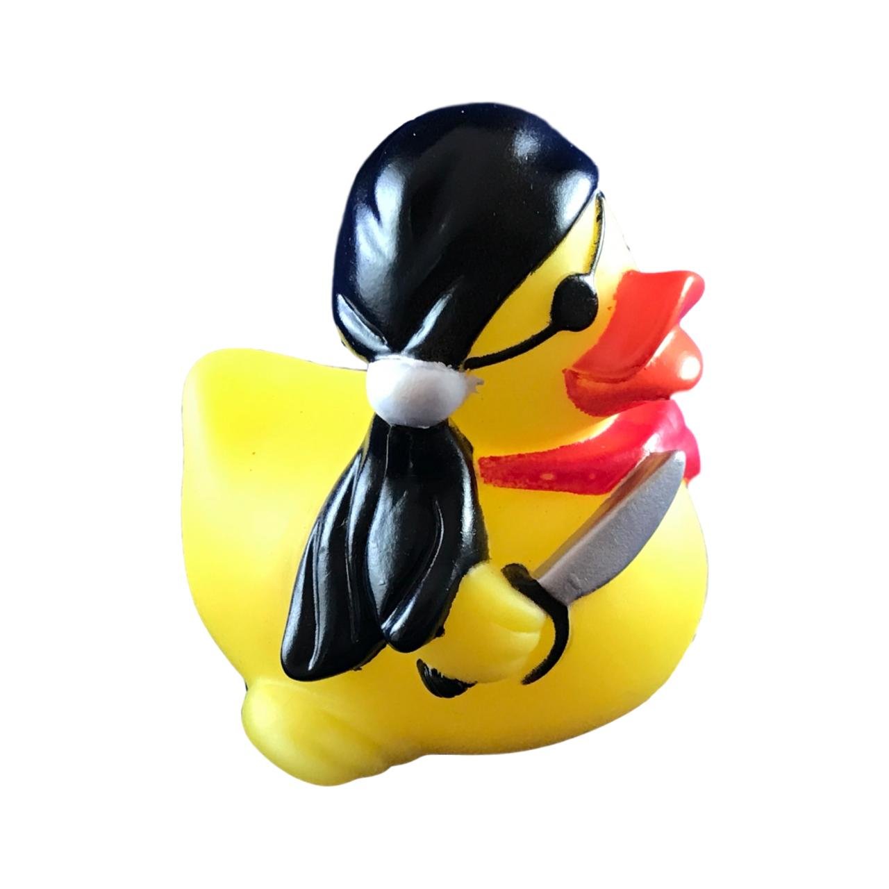 DUCKY CITY 3" Pirate Rubber Duck 2 [Floats Upright] - Baby Safe Bathtub Bathing Toy