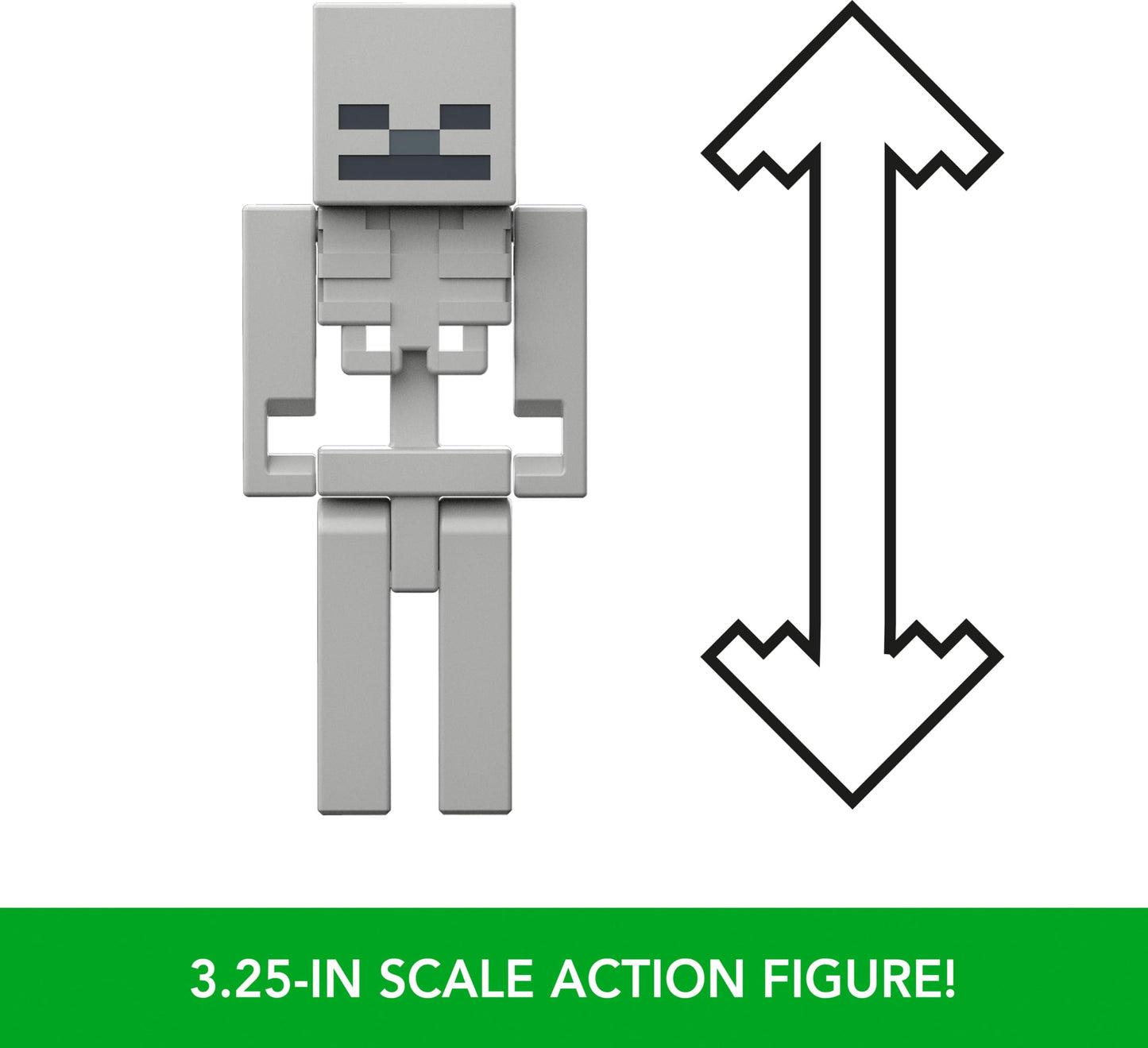 Mattel Minecraft Toys, 3.25-inch Action Figure 2-Packs, 2 Figures and 2 Accessories, Collectible Gifts for Kids, HLB29